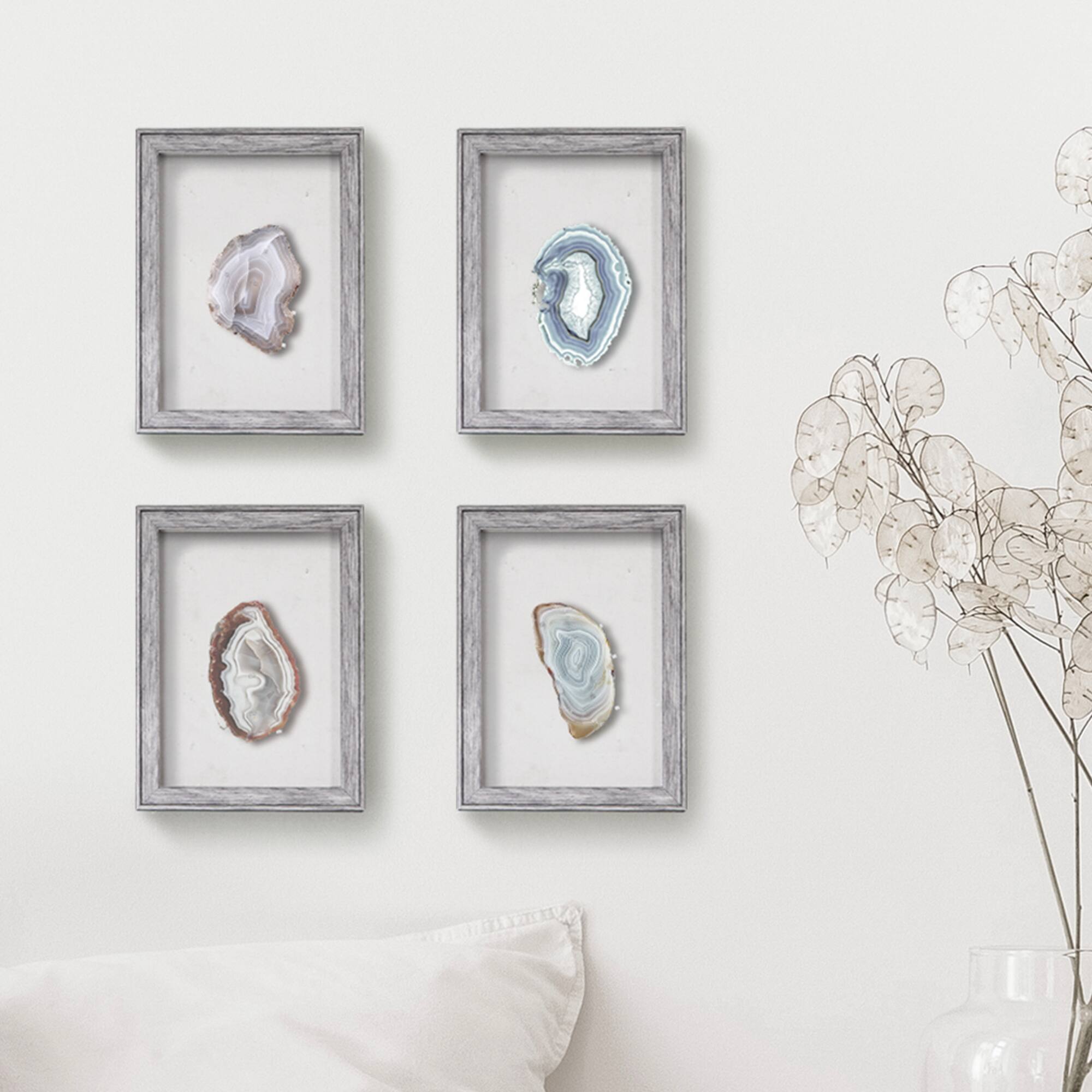 4 Pack 5" x 7" Gray Shadow Boxes by Studio Décor®
